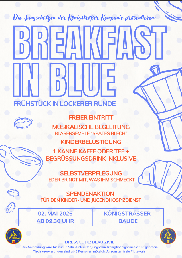 Breakfast in Blue
