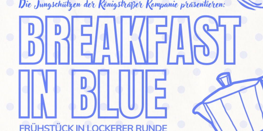 Breakfast in Blue