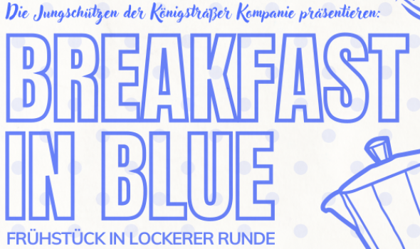 Breakfast in Blue